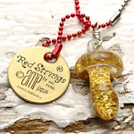 amp japan ペンダント ネックレス 8AK-176 stay Gold necklace mushroom