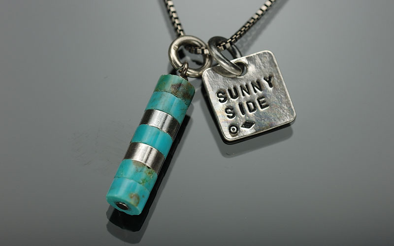 on the sunny side of the street 410-505 turquoise item photo1