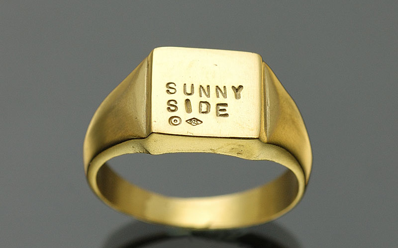 on the sunny side of the street 610-291 gold item photo1