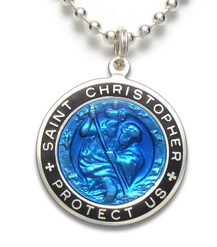 St.Christopher Large royalblue-blue item photo1