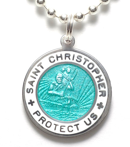 St.Christopher Small seagreen-white item photo1