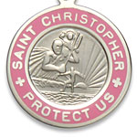 St.Christopher セント クリストファー スモール silver-pink