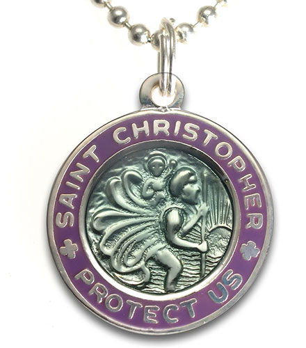 St.Christopher 60org seagreen-violet item photo1