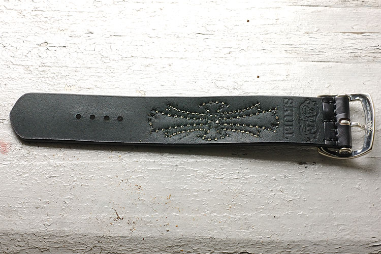 Bill Wall Leather BWL X Skull Studding Bracelet item photo4