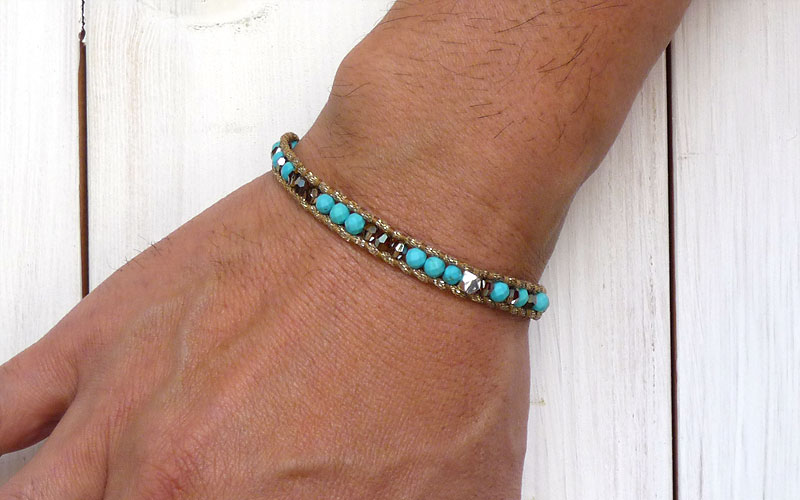 CHAN LUU BS-5191 turq mix item photo3