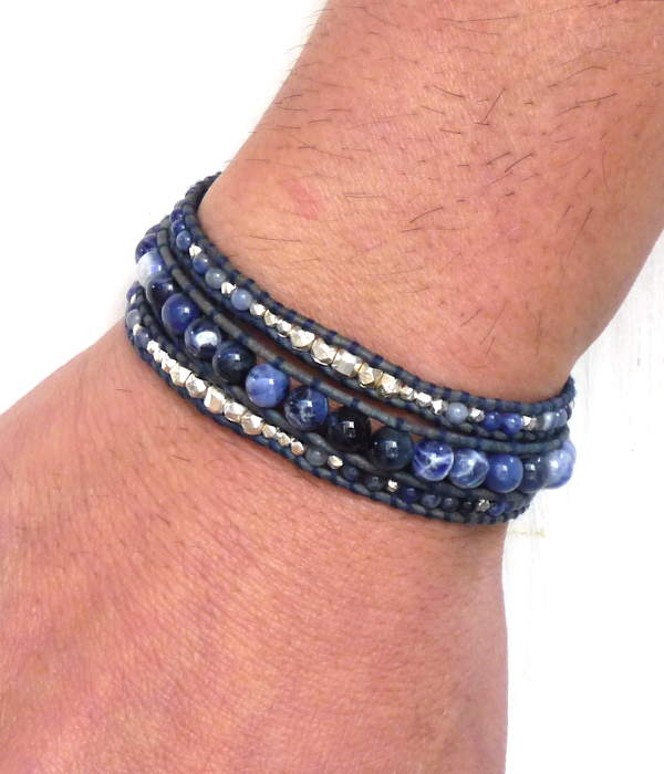 CHAN LUU BSM-1786CLJ sodalite item photo4