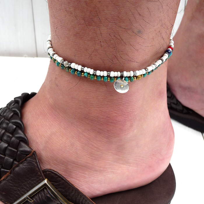 on the sunny side of the street 310-107 turquoise x brass item photo6