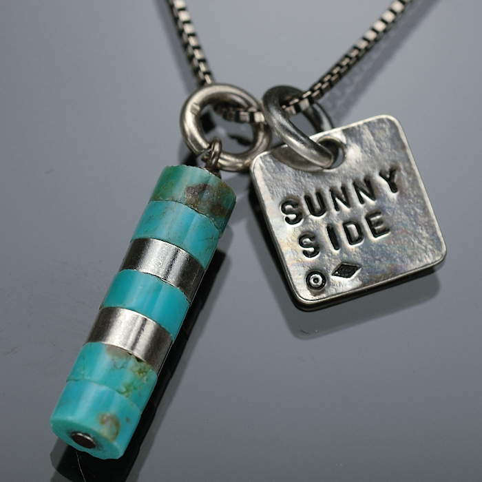 on the sunny side of the street 410-505 turquoise item photo1