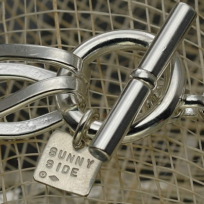 on the sunny side of the street 710-156B white silver item photo2