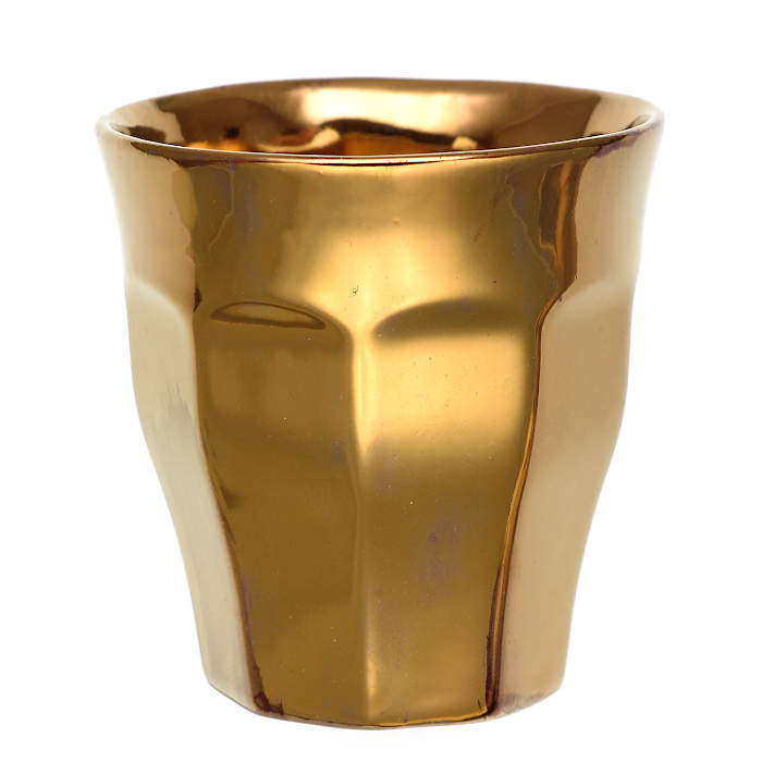 on the sunny side of the street Porcelain Tumbler Copper item photo1