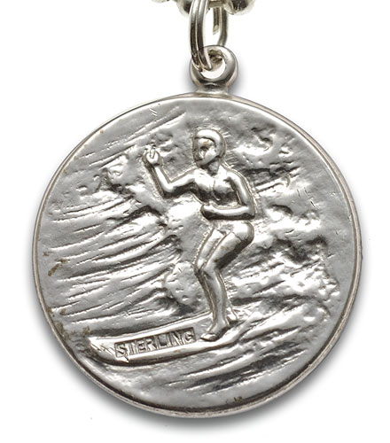 St.Christopher Large violet-white item photo3